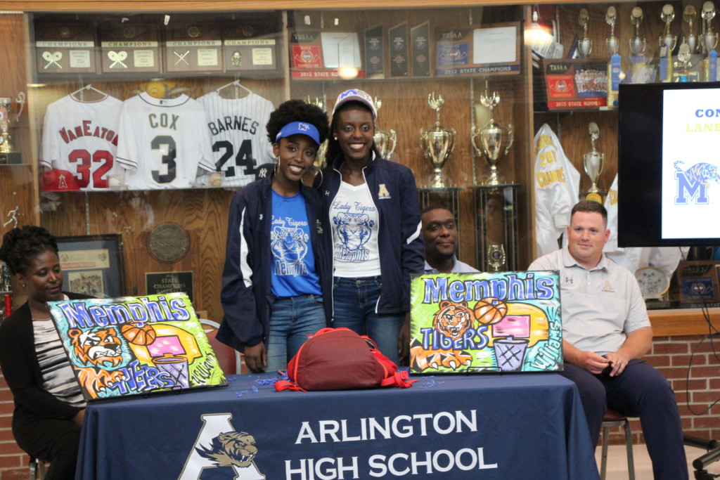 AHS twin ballers, Lanetta and Lanyce Williams, commit to UofM