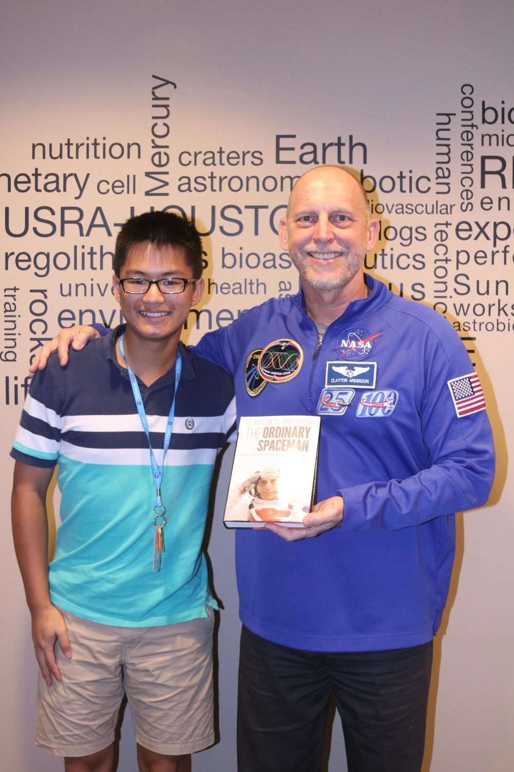 AHS exceptional scholar, Keegan Fong, blasts off to Texas for NASA Internship