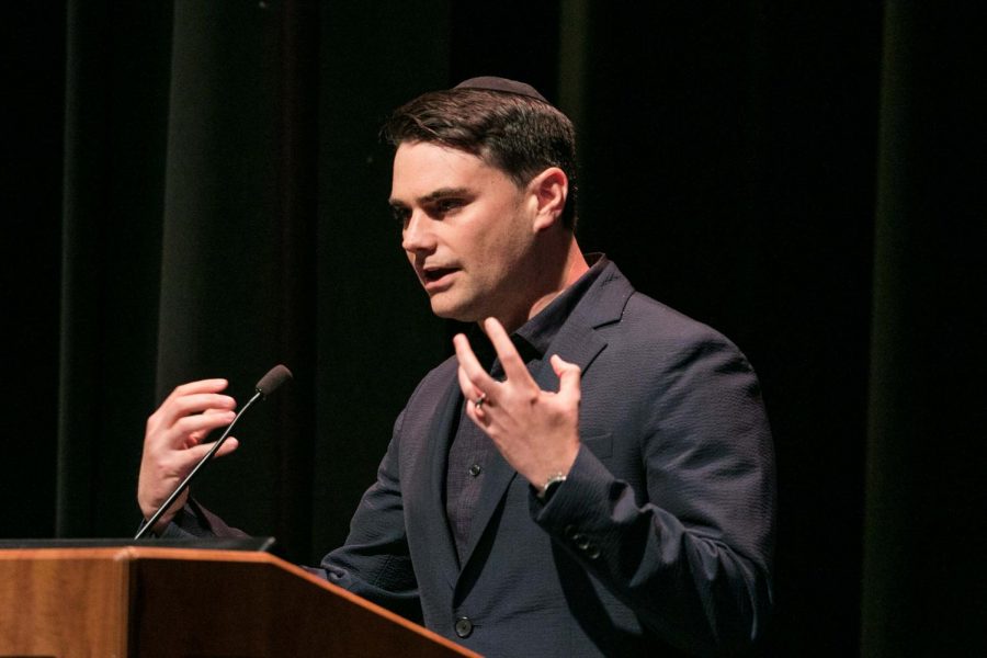 Ben Shapiro speaks at the University of Memphis.