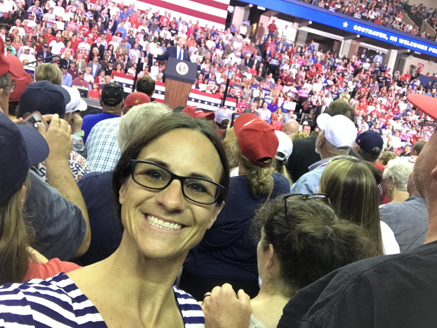 Mrs. McKay’s Trump Rally experience