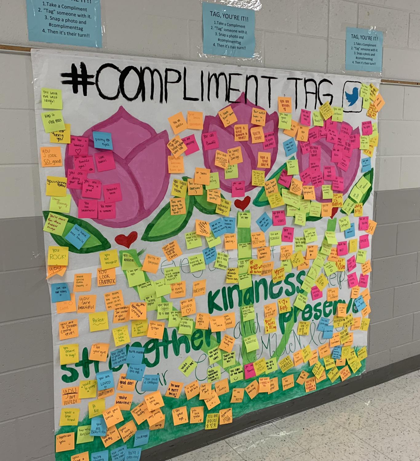 AHS FCCLA Hosts School-Wide Game of Compliment Tag