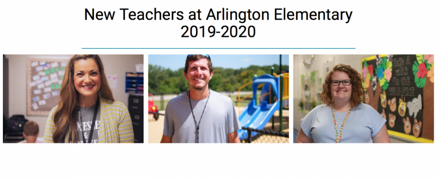 New Teachers at Arlington Elementary 2019-2020