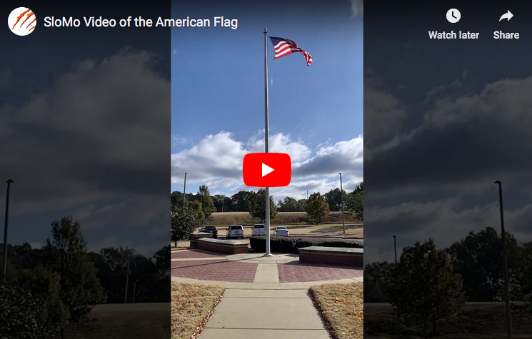 SloMo+Video+of+the+American+Flag
