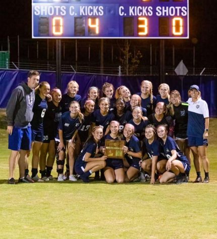 AHS Lady Tigers win the District Championship!