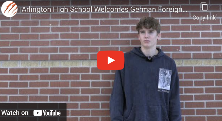 AHS welcomes German Foreign Exchange Student
