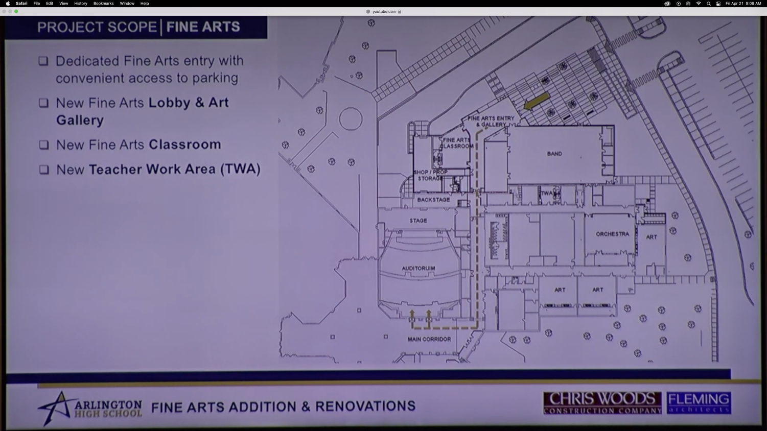 Fine Arts Wing Expansion and Other Upcoming Additions to the AHS Building