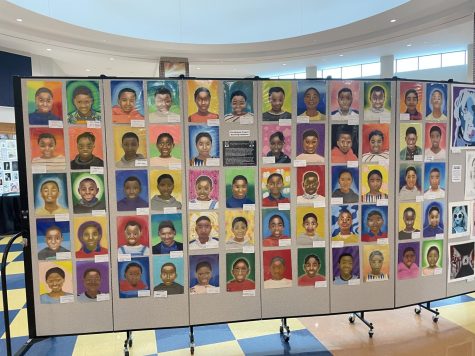 The Memory Project Feature at AHS Art Show