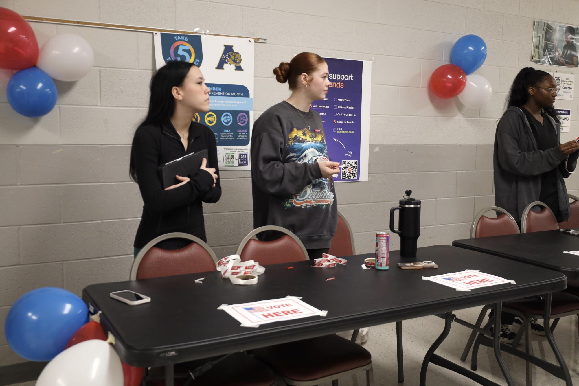 AHS Held a Mock Election on November 6th for Students