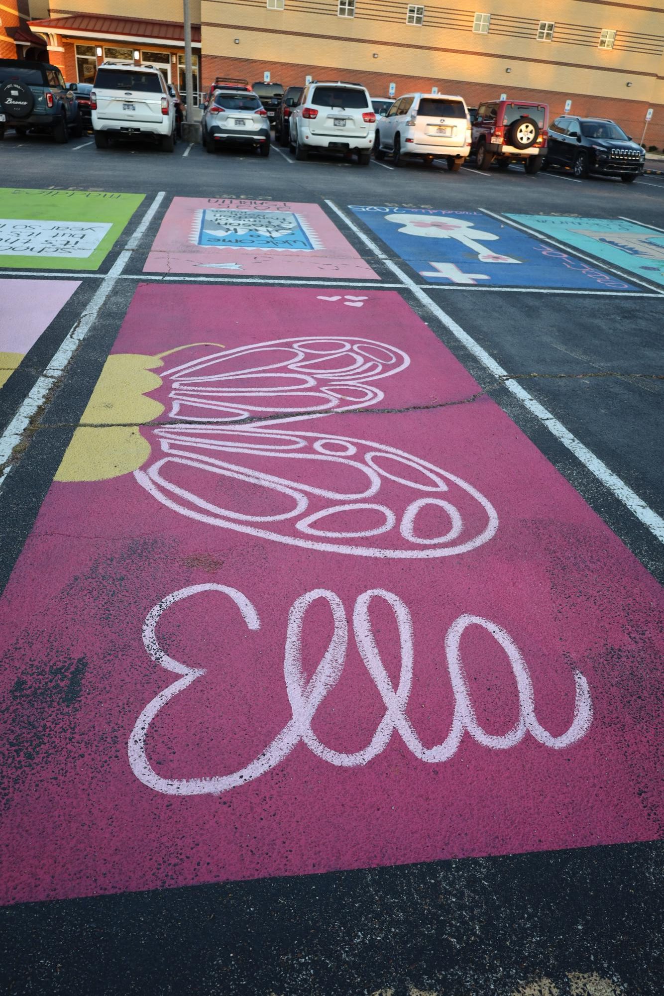 Senior Parking Spot Painting