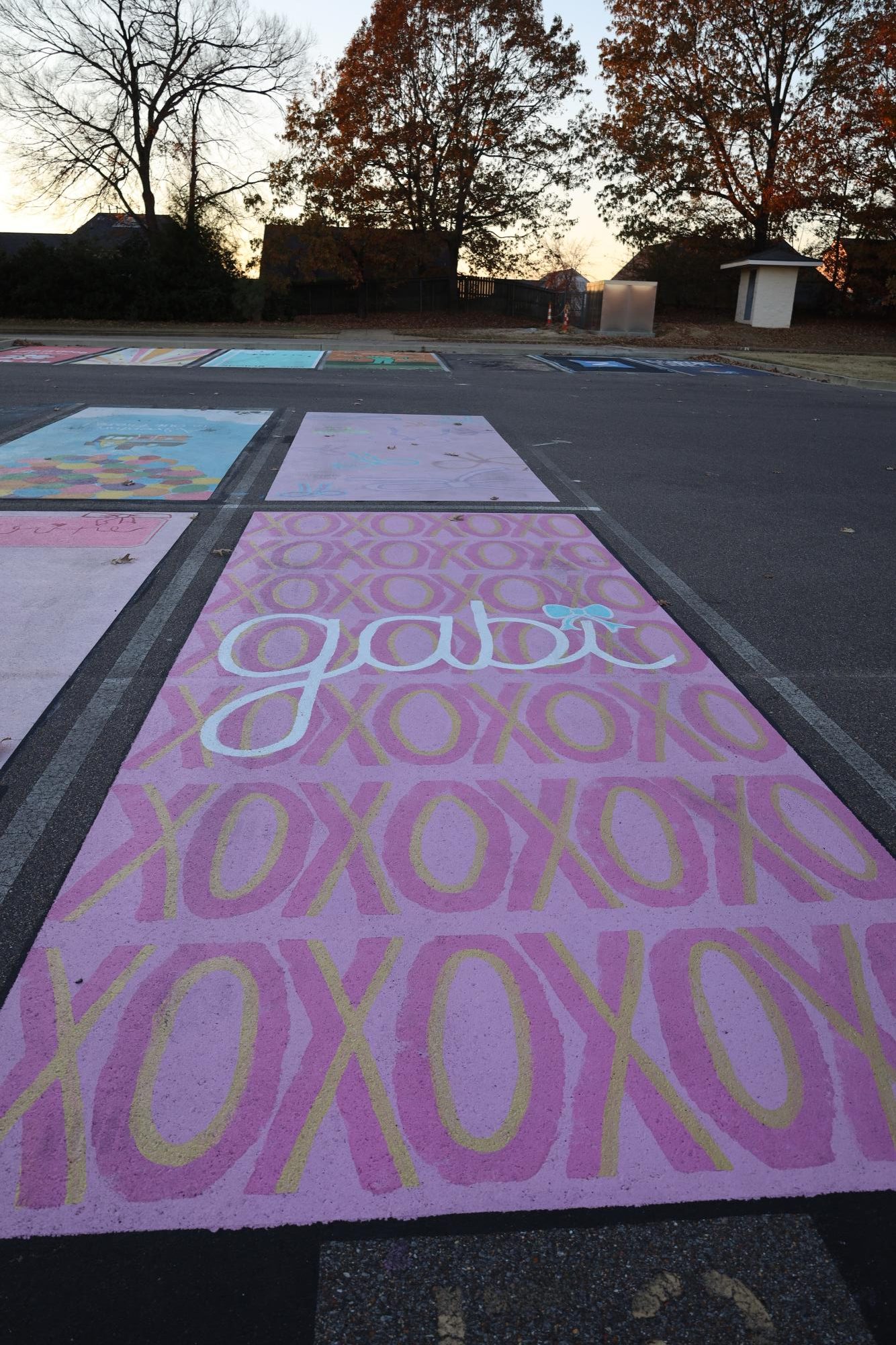 Senior Parking Spot Painting