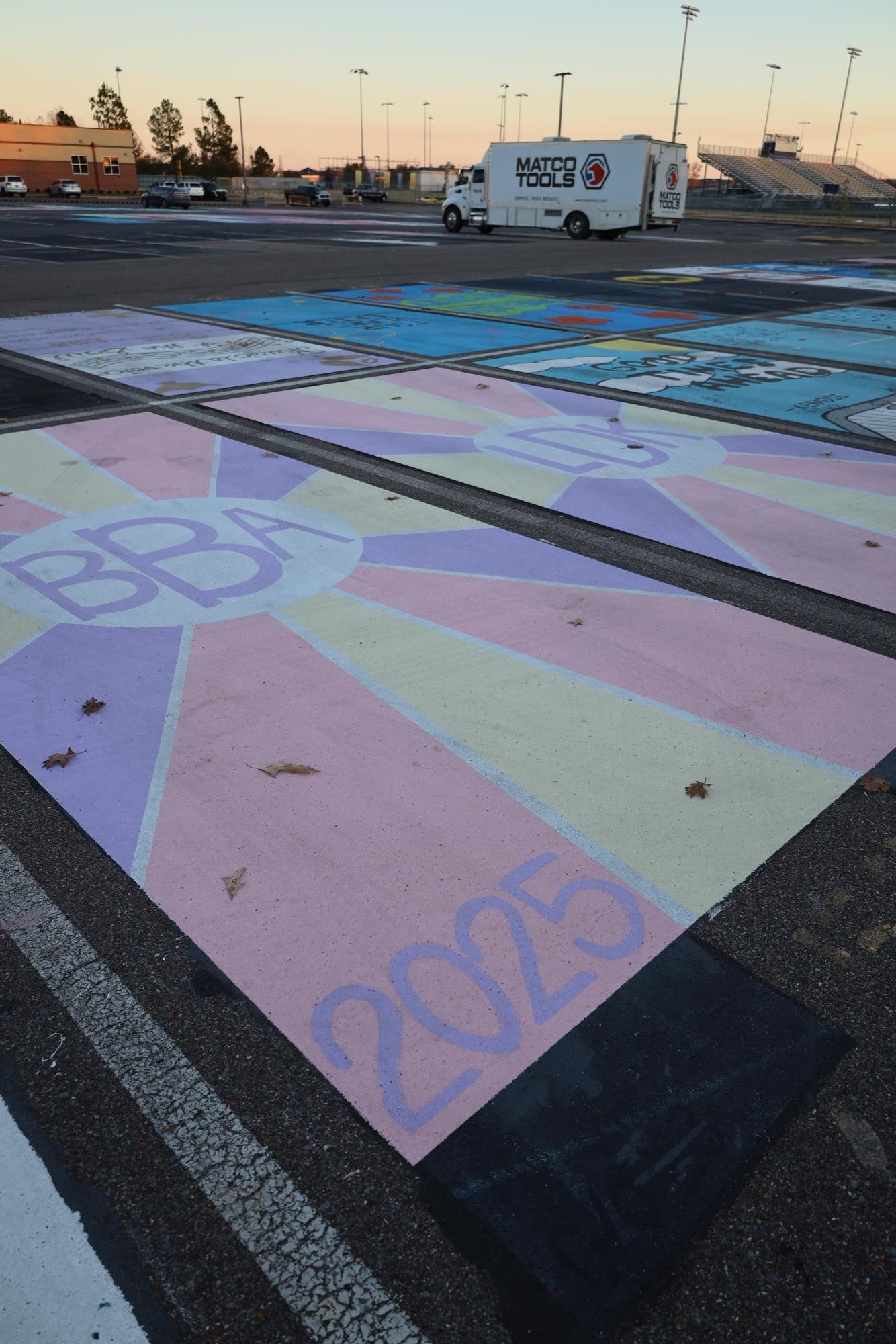 Senior Parking Spot Painting