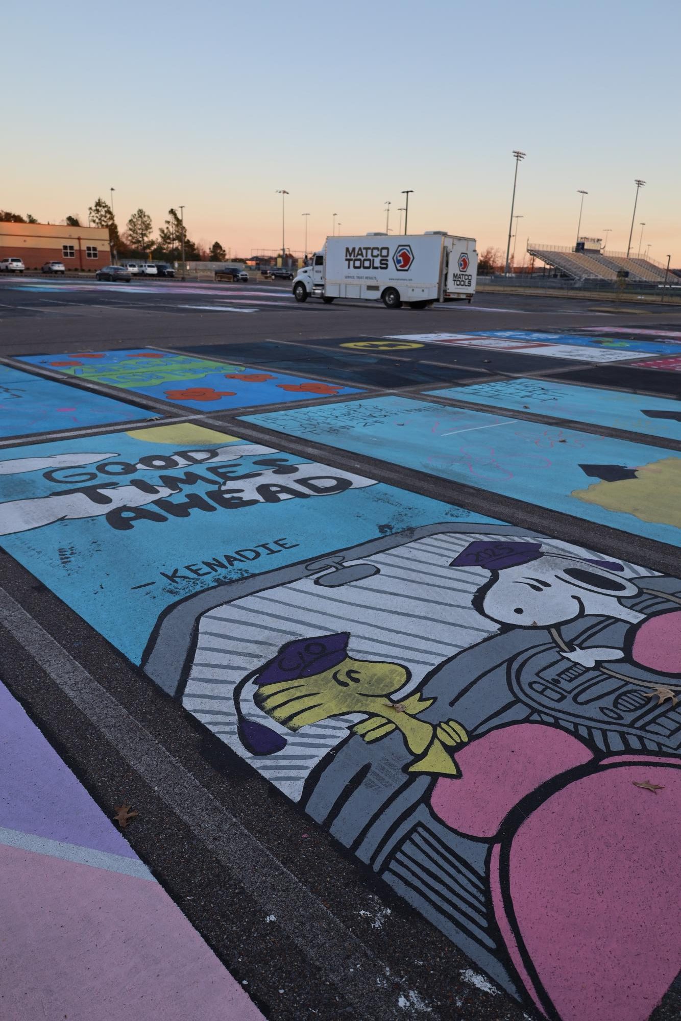 Senior Parking Spot Painting