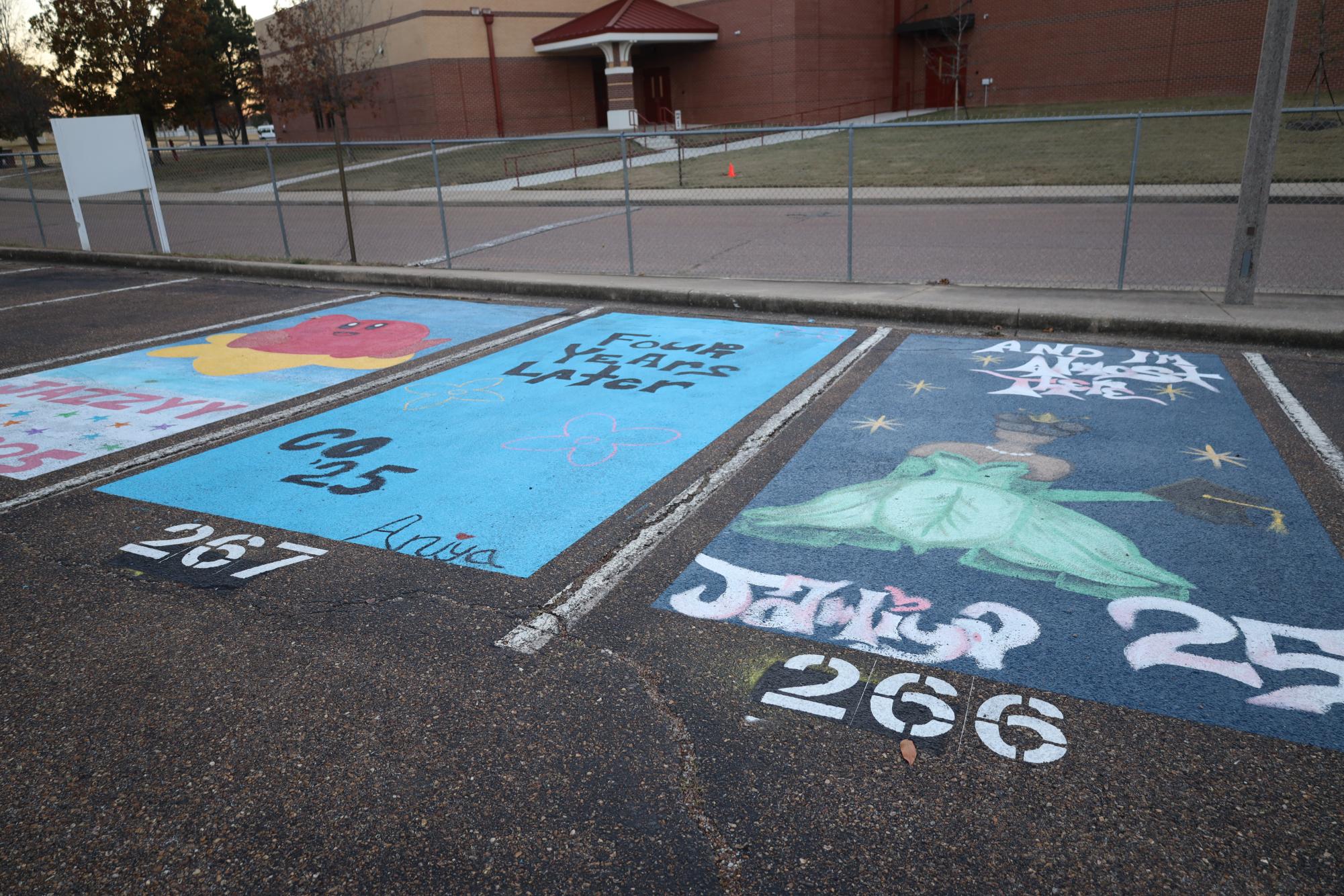 Senior Parking Spot Painting