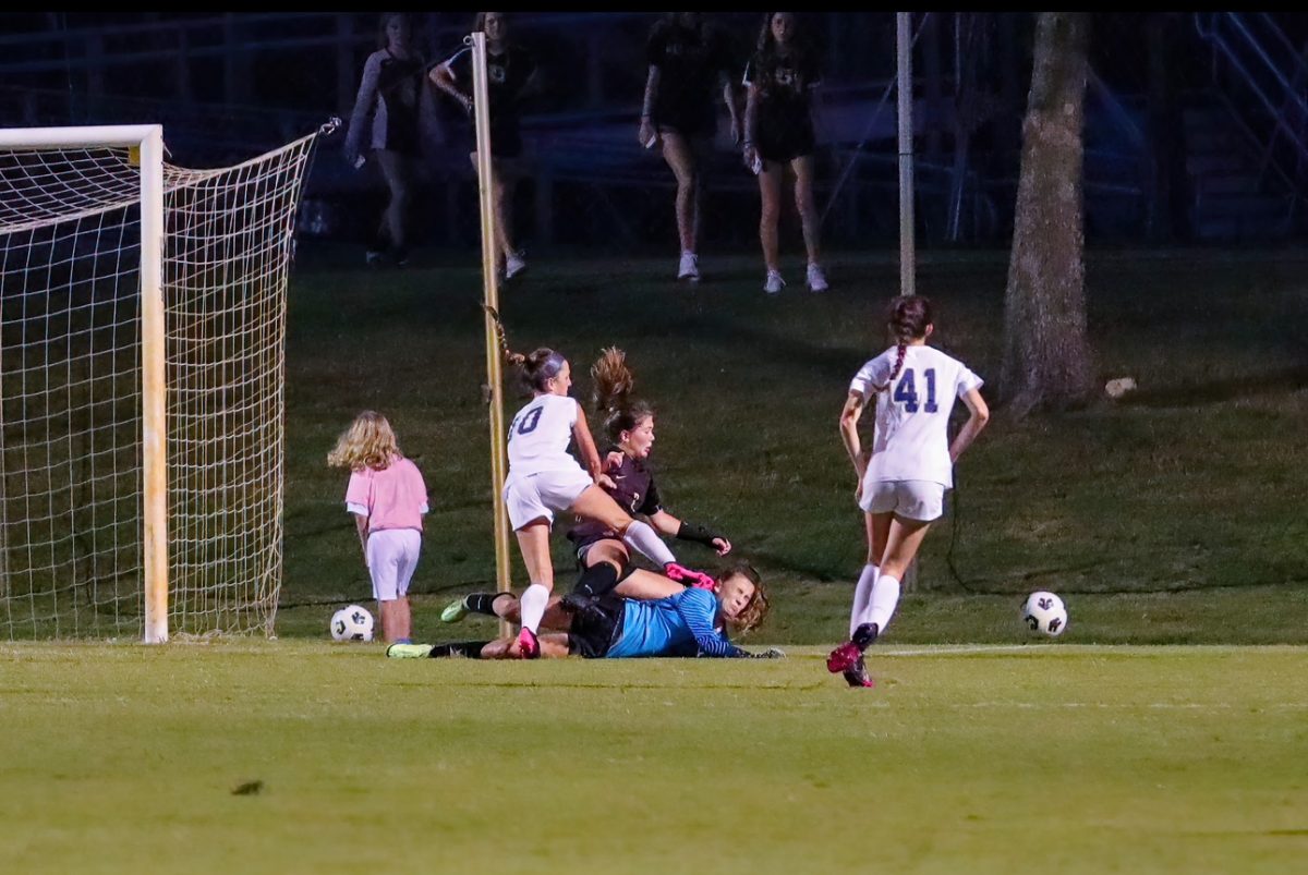 This was also in the game agaisnt St. George’s. I went for the goal, and almost made it in. 