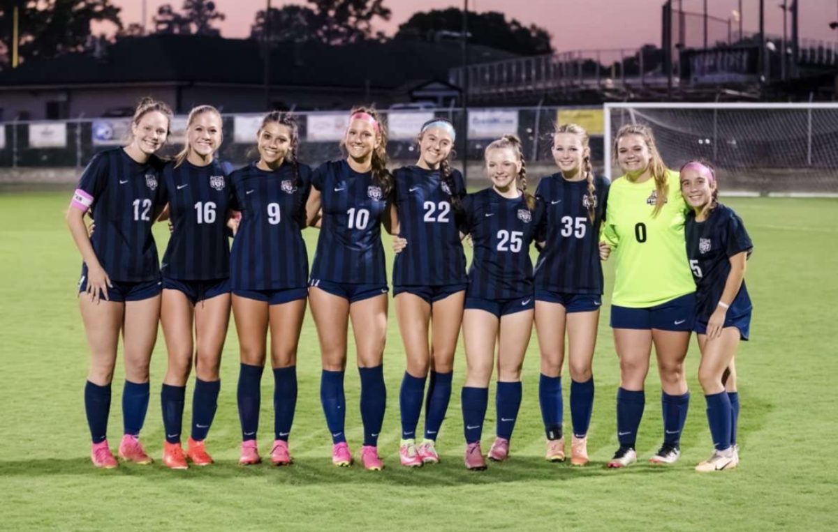 This was the seniors this year in one pic. We have all grown together as people and players. 