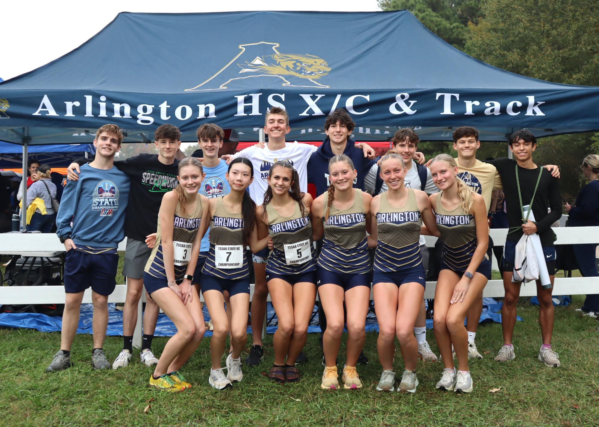 Arlington Cross Country Finishes Strong at Tennessee State Championships